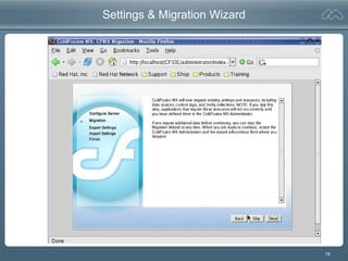 78
Settings & Migration Wizard
 