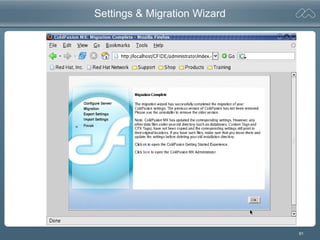 81
Settings & Migration Wizard
 