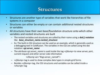 Language Basics | Coldfusion primer | Chap-1 | PDF
