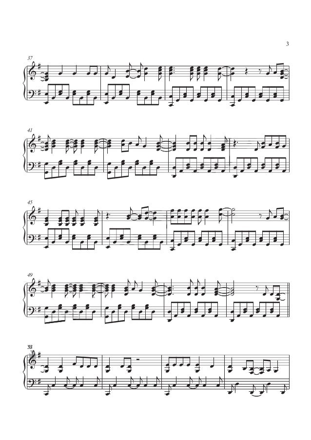 the office theme sheet music