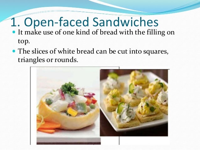 Cold Sandwiches Demo