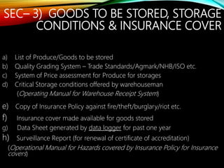 COLD STORAGE REGULATION. | PPT