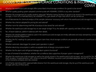 COLD STORAGE REGULATION. | PPT