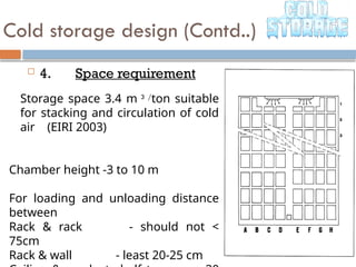 Cold Storage and its application to preserve food | PPTX