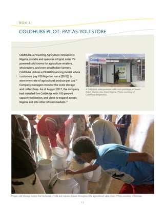 Coldhubs Cold storage clean energy | PDF