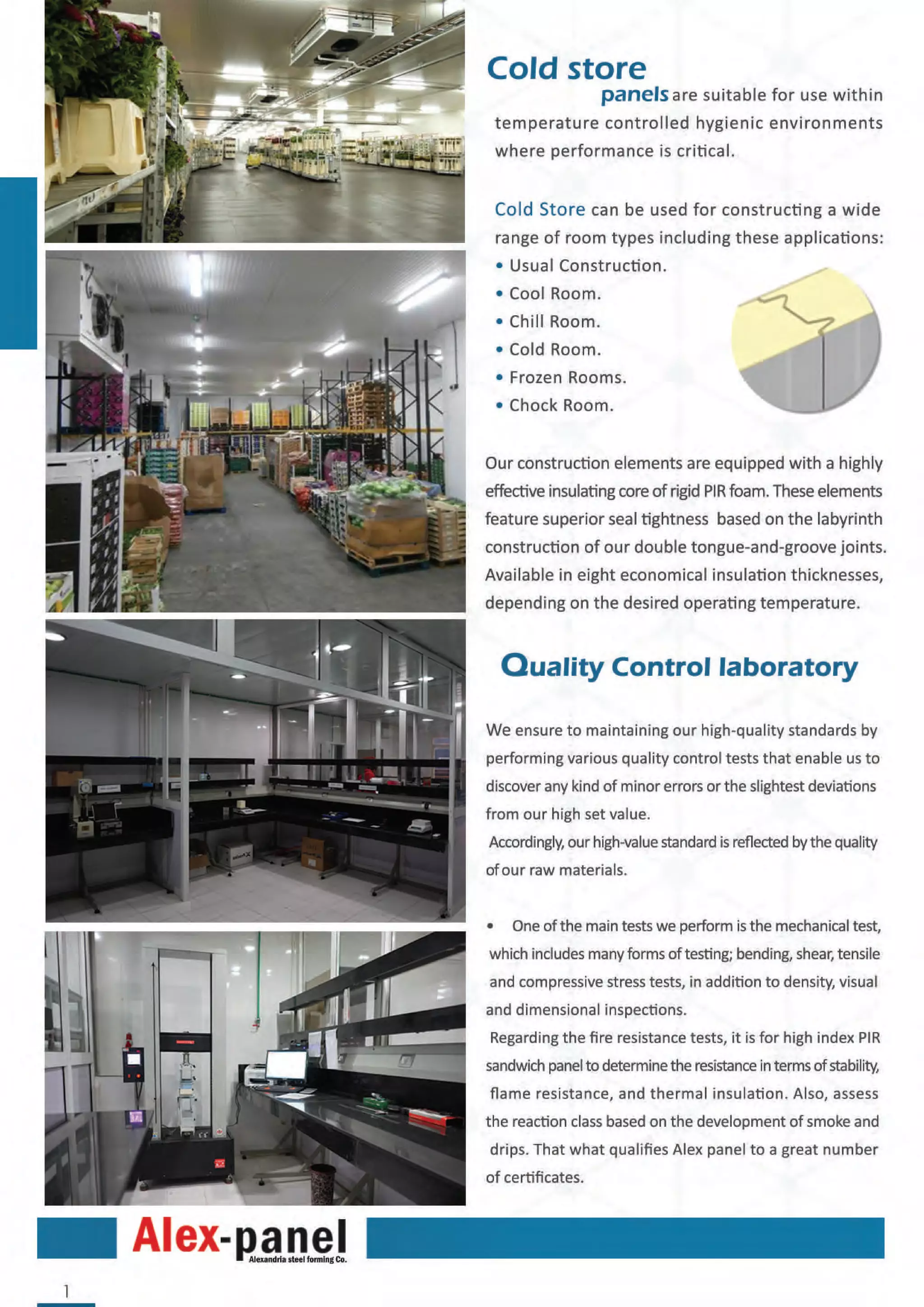 Cold storage insulated panels | PDF
