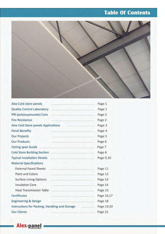 Cold storage insulated panels | PDF