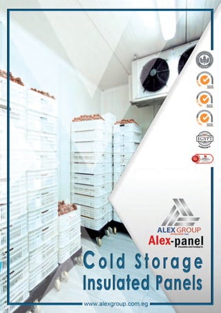 Cold storage insulated panels 