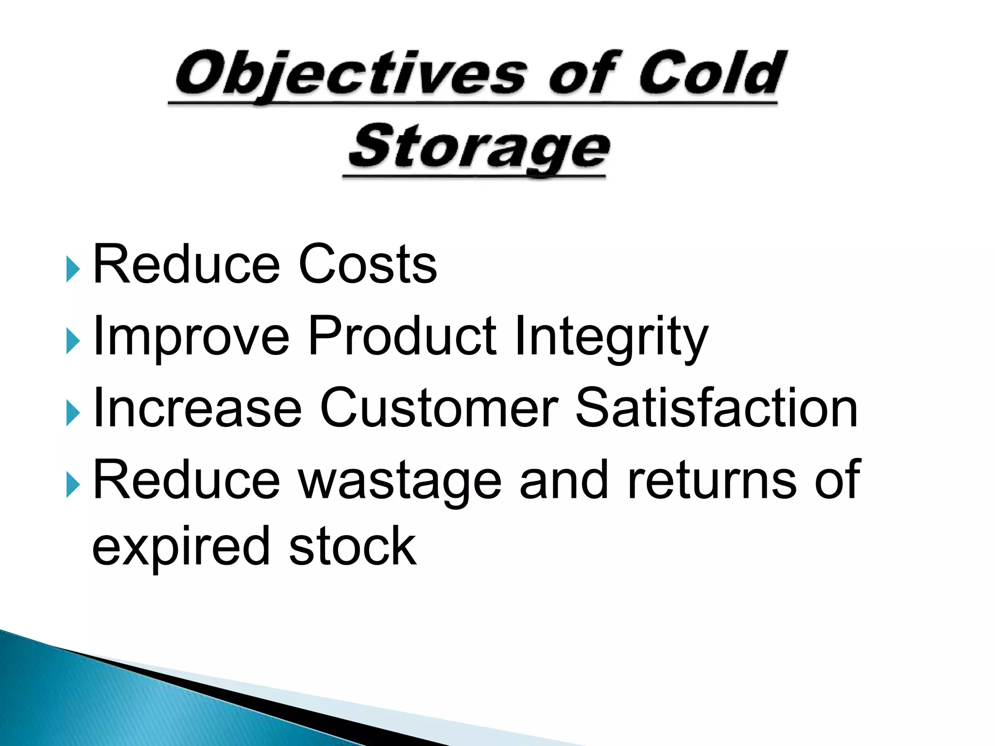 COLD STORAHE AND COLD SUPPLY CHAIN MANAGEMENT OF HORTICULTURAL CROPS | PPTX