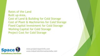 Cold storage project report | PDF
