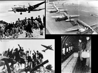 18
Operation “Little
Vittles”
• During the Berlin Airlift a group of pilots decided to help boost the spirits of the
German children.
• They organized a mission to drop candy to the children using parachutes made of
handkerchiefs.
 