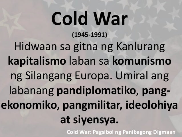 Kahulugan Ng Komunismo Halimbawa