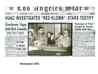 Second Red Scare - Cold War II