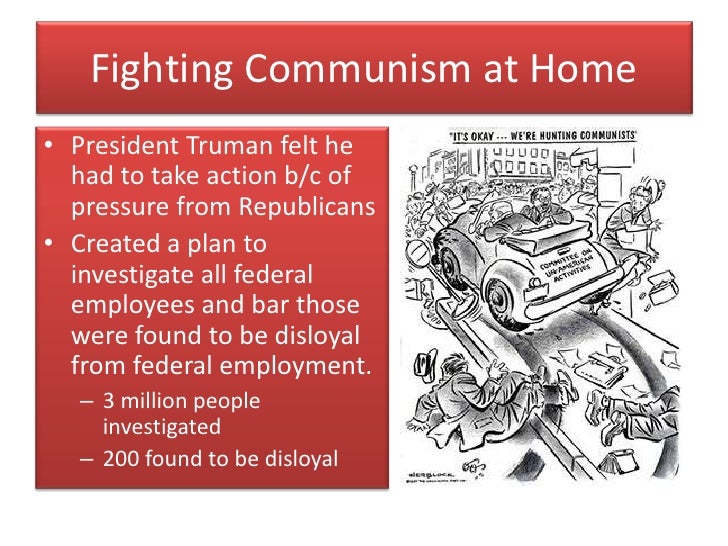 Second Red Scare Cold War Ii