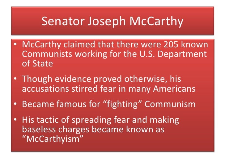 Second Red Scare Cold War Ii