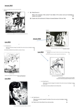 January 2012
January 2013
June 2013
June 2014
June 2015