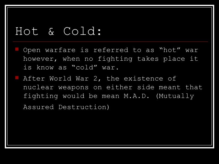 was the cold war inevitable after world war ii The cold war is the name given to the relationship that developed primarily between the usa and the ussr after world war two the cold war was to. was the cold war inevitable after world war ii The cold war is the name given to the relationship that developed primarily between the usa and the ussr after world war two the cold war was to.