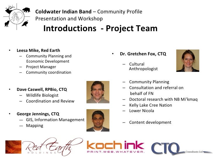 Community profile template image