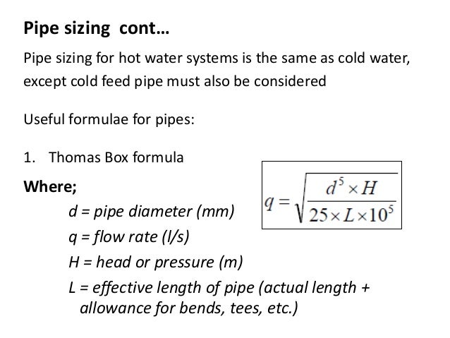 Image Result For Plumbing Pipe Sizing Image Result For Plumbing Pipe Sizing