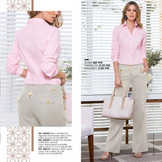 BLUSA $89.990
PANTALÓN $139.990
CALZADO $189.990
Ref. 354606
Ref. 434202
Ref. 304610
www.kritterium.com
29
 