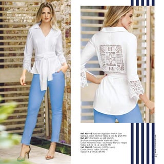 BLUSA $129.990
PANTALÓN $119.990
CALZADO $189.000
Ref. 456913
Ref. 6311
Color: Hortensia-rojo - azul navy-Blanco -negro
Ref. 304610
www.kritterium.com
49
 