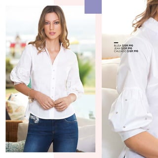 BLUSA $109.990
JEAN $139.990
CALZADO $189.990
www.ebba.com.co
16
 