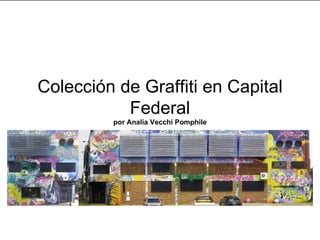 Colección de Graffiti en Capital Federal por Analía Vecchi Pomphile 
