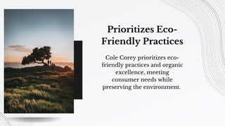 Cole Corey Michigan State - An Entrepreneurial Force | PPT