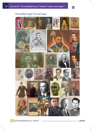 20   Colecţia 03: “Personalităţi bune şi “nebune” în/din zona Snagov”


           Personalități “legate” de zona Snagov




          07/Personalităţi bune şi “nebune”                             colecții
 
