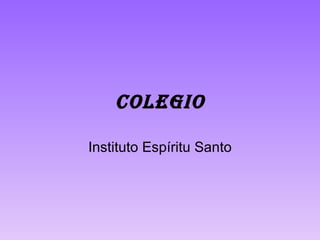 Colegio Instituto Espíritu Santo 