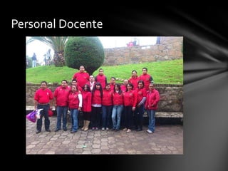 Personal Docente

 