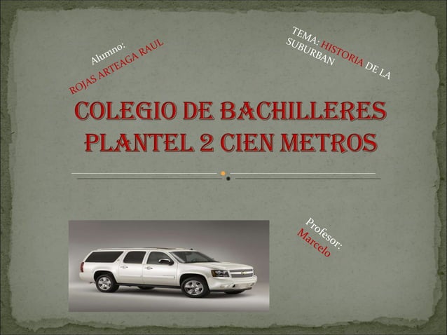 Colegio de bachilleres plantel 2 cien metros | PPT