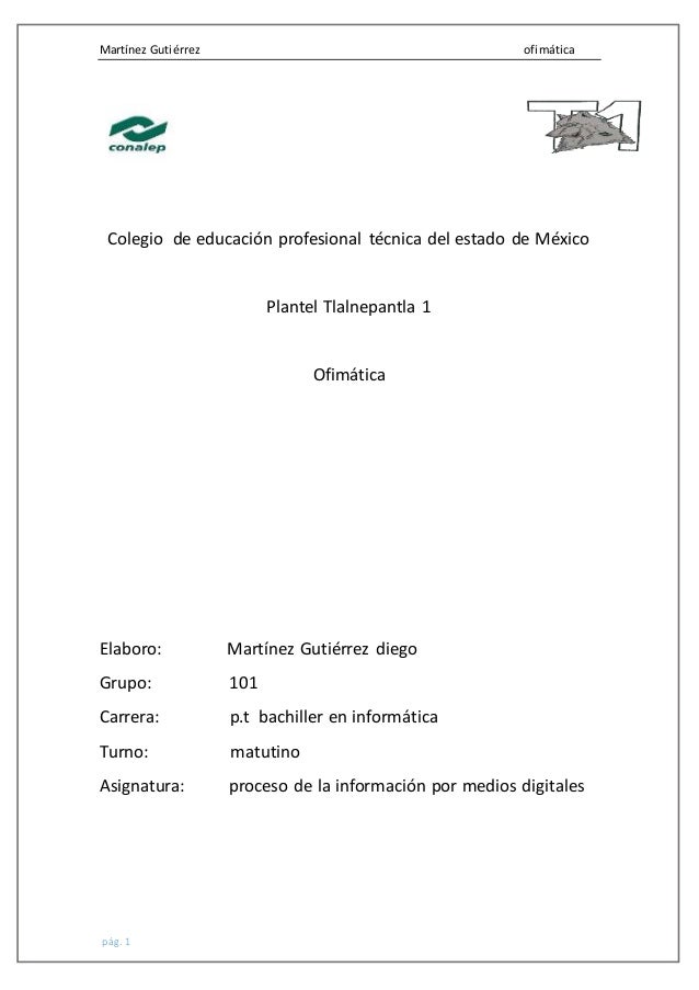 Colegio de educación profesional técnica del estado de méxico