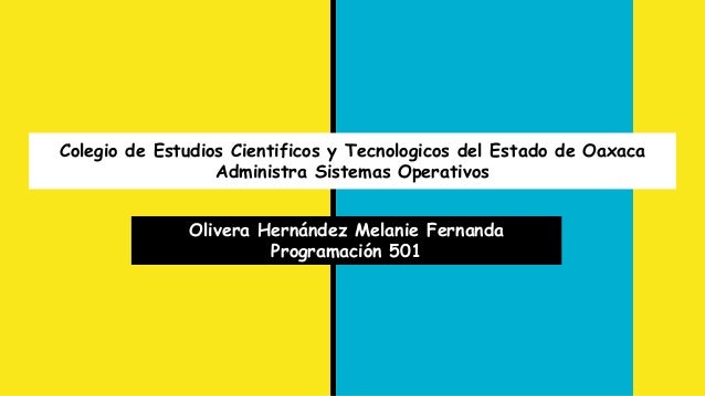 Colegio de estudios cientificos y tecnologicos del estado de oaxaca a…