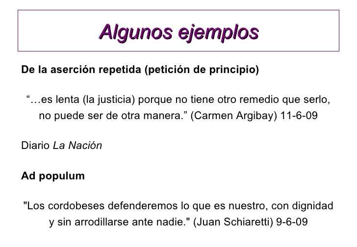 Falacias en la prensa escrita nigro2011 Falacias en la prensa escrita nigro2011