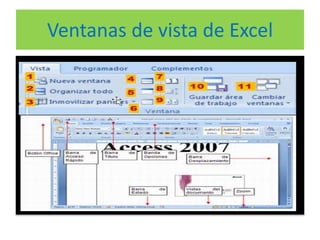 Ventanas de vista de Excel
 