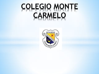 COLEGIO MONTE
CARMELO
 
