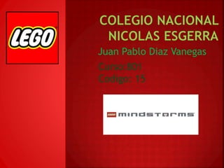 Juan Pablo Diaz Vanegas 
Curso:801 
Codigo: 15 
 