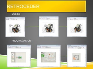 RETROCEDER
PROGRAMACION
QUE ES
 