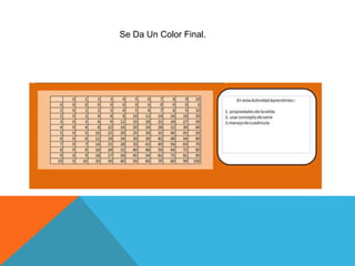 Se Da Un Color Final.
 