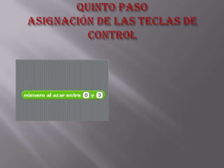 movimiento del teclado