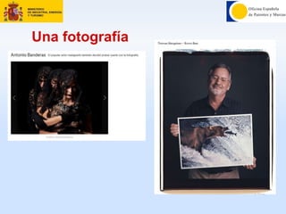 Una fotografía
 