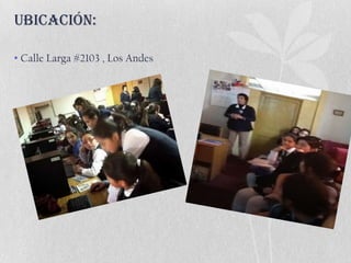 Ubicación:
• Calle Larga #2103 , Los Andes

 