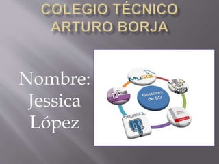 Nombre:
Jessica
López
 