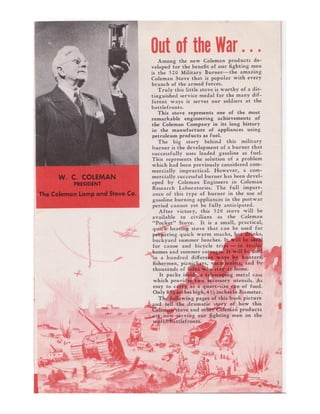 Coleman WWII pamplet