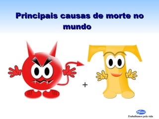 Principais causas de morte no mundo  + 
