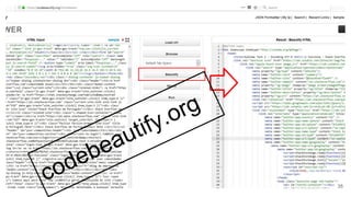35
codebeautify.org
 