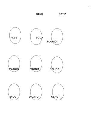 4
GELO PATIA
PLES BOLO
PLÓRIO
PÁTICO CRONIA BÓLICO
DICO DICATO CERO
 