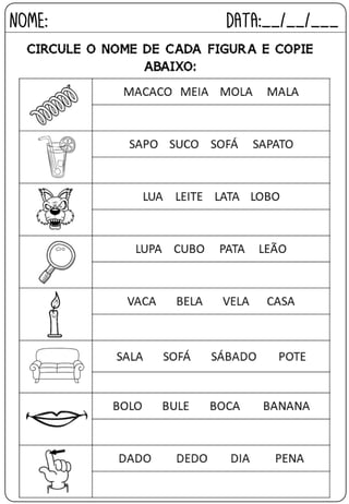 Coletanea silabas | PDF