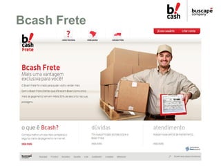 Bcash Frete
 